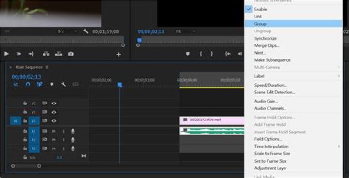 How to Sync Audio to Video in Adobe Premiere