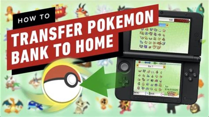 How to transfer old Pokémon from Bank to Pokémon Home