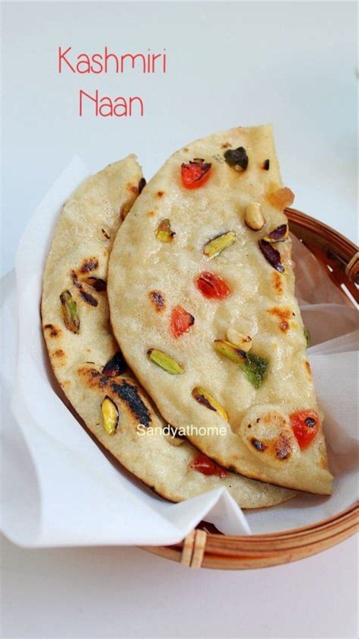 	Indian Kashmiri Naan is a treat even at home	