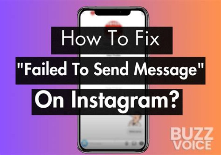 Instagram failed to send message error: How to fix
