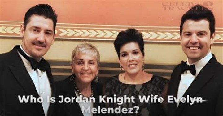 Is Jordan Knight still married to Evelyn Melendez or heading towards Divorce?