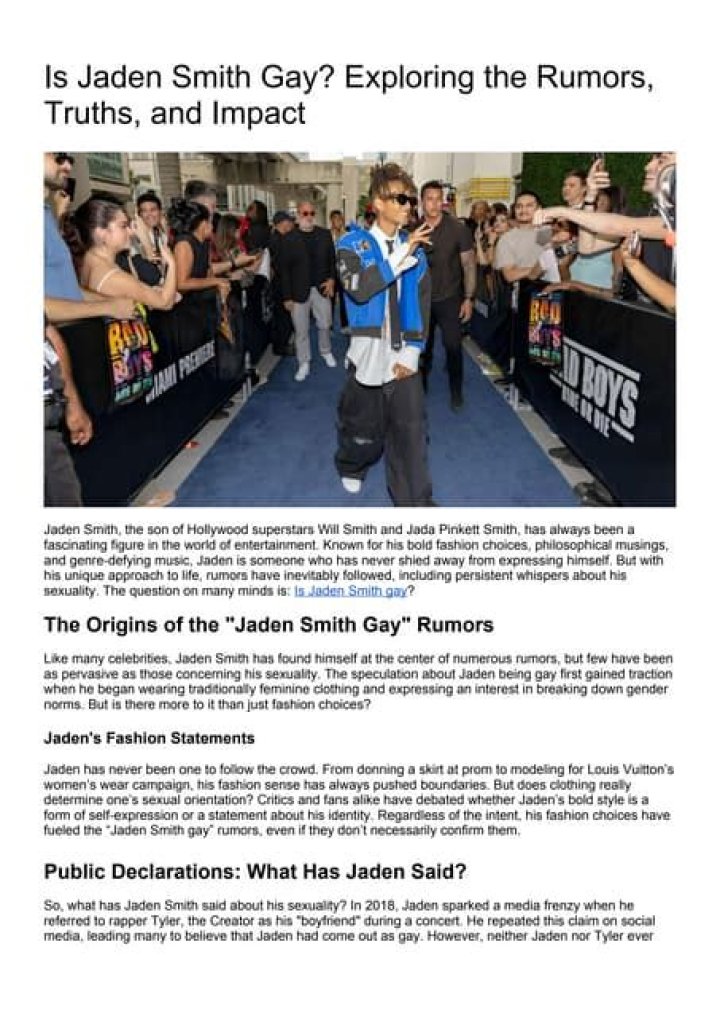 Is Tyler Gay? Exploring The Rumors And Facts