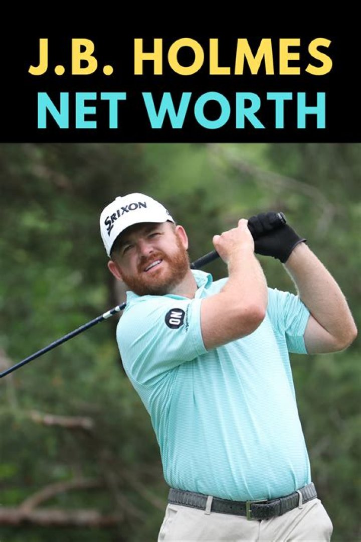 J.B. Holmes Net Worth 2024