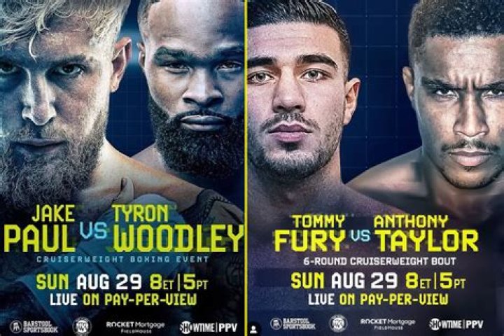 Jake Paul's boxing company wants Tommy Fury vs Tyron Woodley