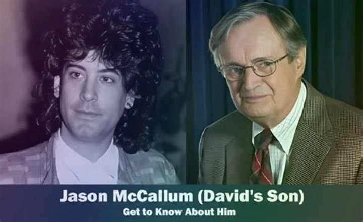 Jason McCallum: What happened to David McCallum's son?