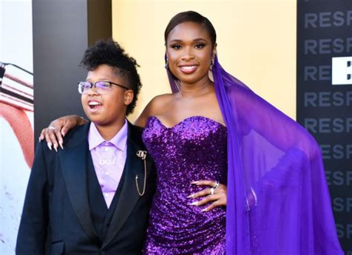 JENNIFER HUDSON AND HER LITTLE PRINCE BOND ON SET
