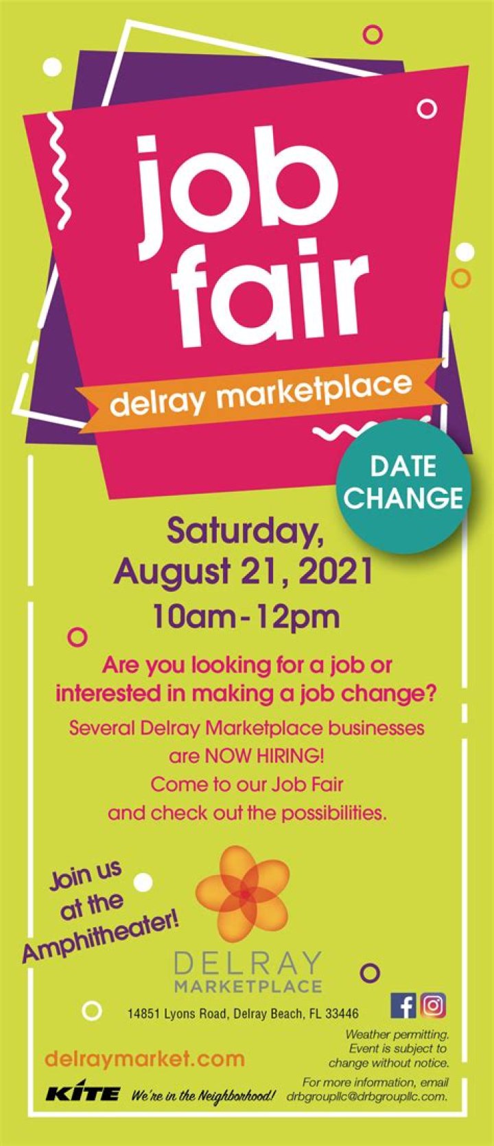 	Job Offerings at Delray Marketplace Publix	