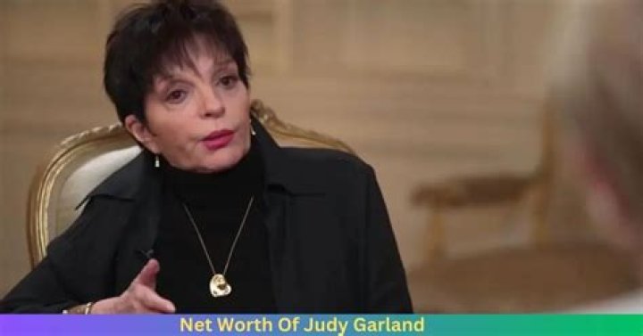 Judy Garland Net Worth 2024 At Death