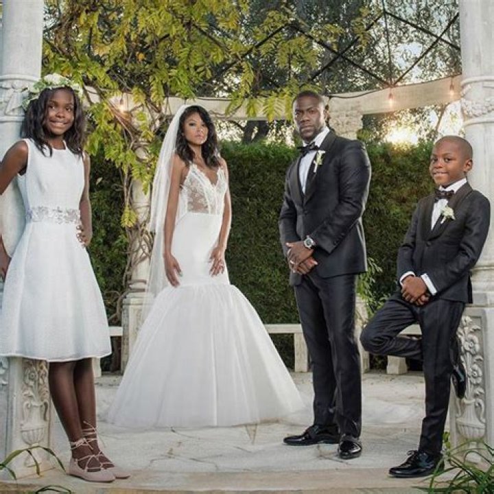 KEVIN HART AND ENIKO PARRISH TIE THE KNOT IN SANTA BARBARA