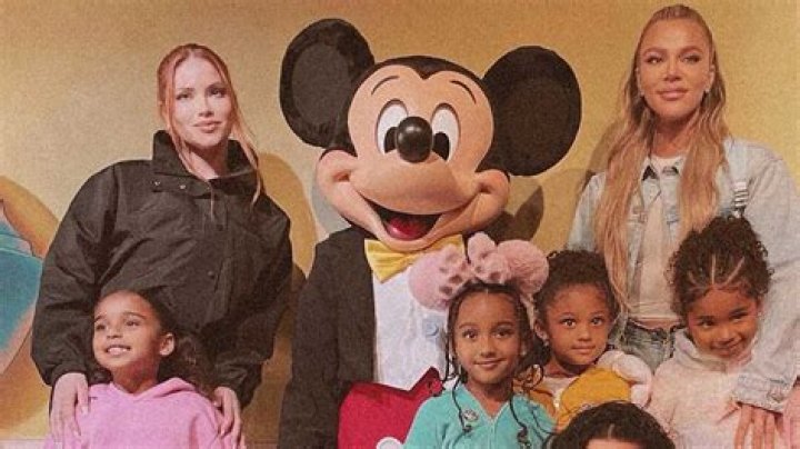 KHLOE KARDASHIAN TAKES TRUE THOMPSON, NIECES TO DISNEYLAND