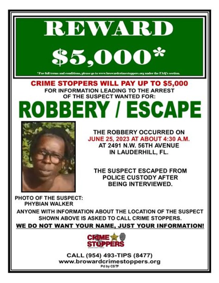 	Lauderhill CVS robbery left handy trail, police say	