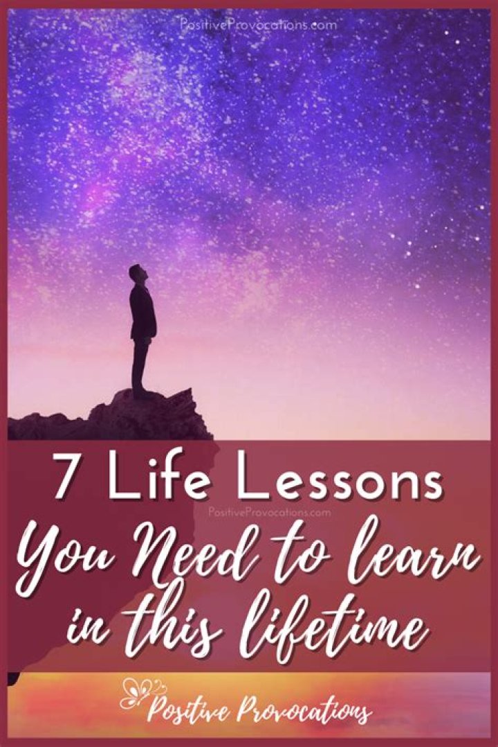 	LIFE LESSONS	