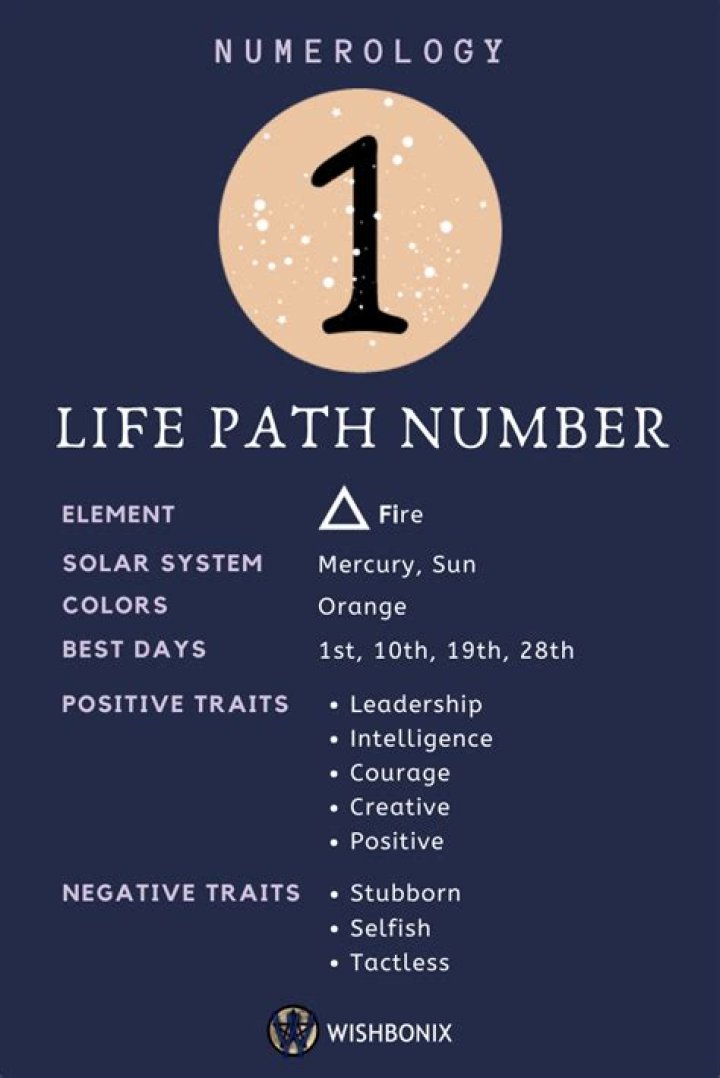 Life Path Number 1