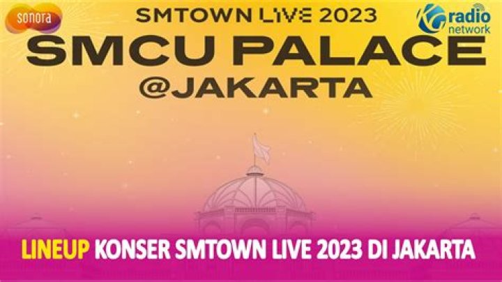 Lineup Konser SMTOWN Live 2023 di Jakarta