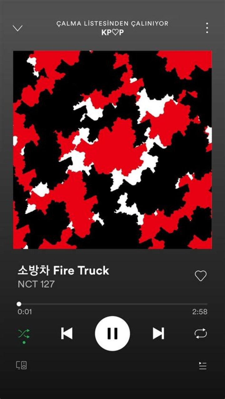 Lirik Lagu Fire Truck, Singel Debut NCT 127