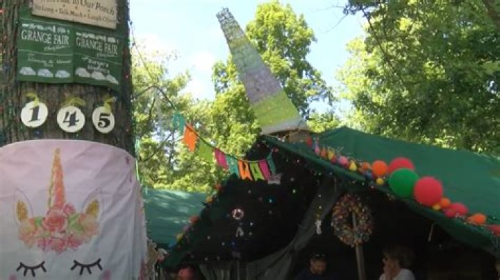 Long-time Grange Fair Campers