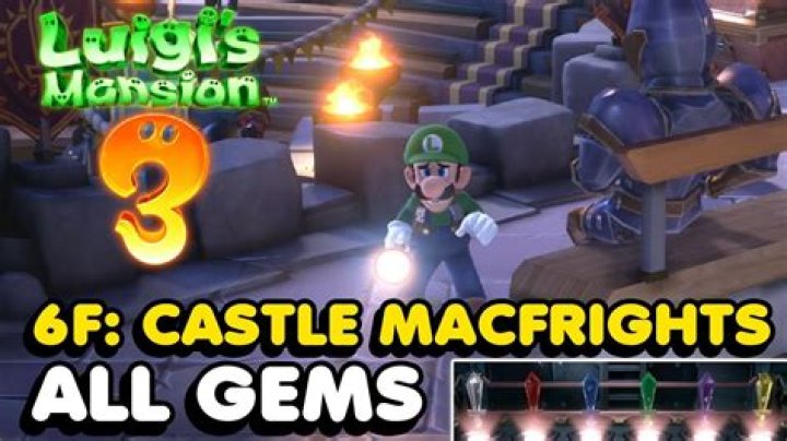 Luigi's Mansion 3 6F Gem Locations