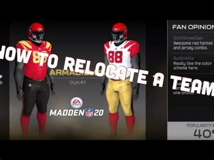 Madden 20: How to Relocate Your Team in Franchise Mode