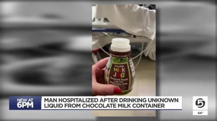 Man Hospitalized After Drinking Unknown Liquid From McDonald's Chocolate Milk Container