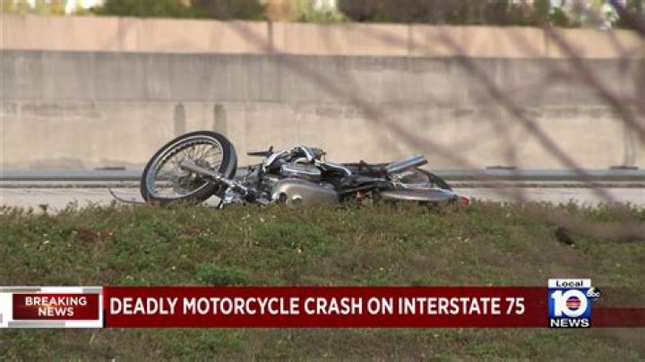	Man killed in motorcycle crash on I-75 in Pembroke Pines	