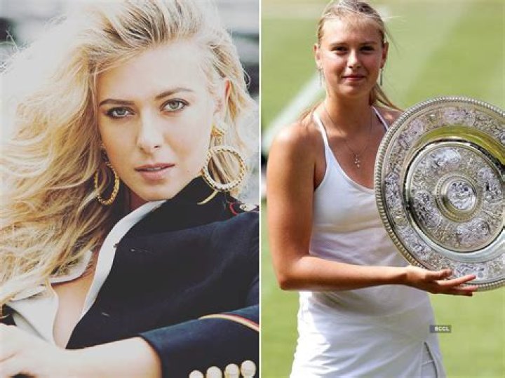 	Maria Sharapova through the years	