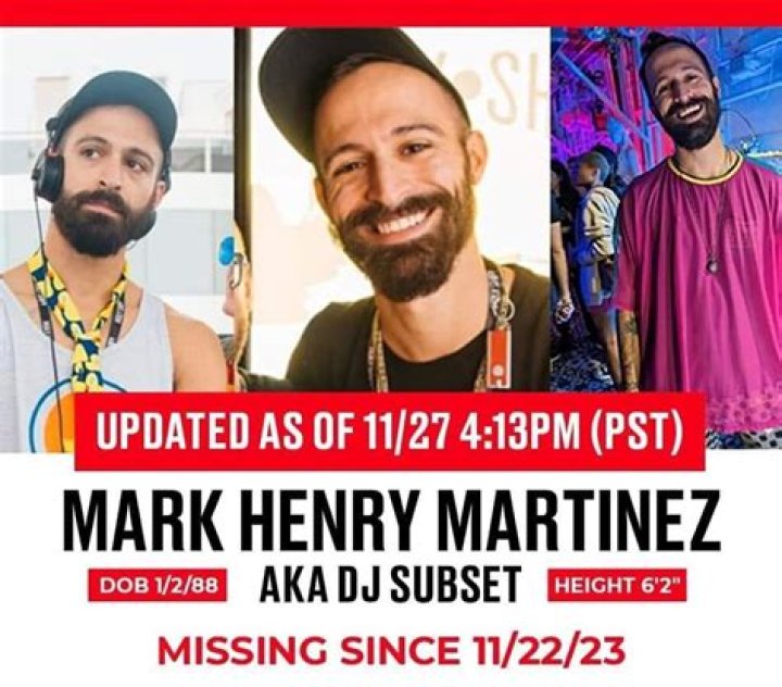 Mark Martinez Missing, Help Find Missing Person Mark Martinez