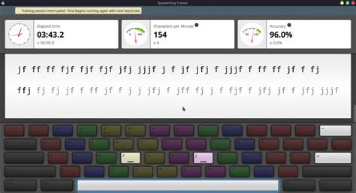Master Touch Typing on Linux With KTouch