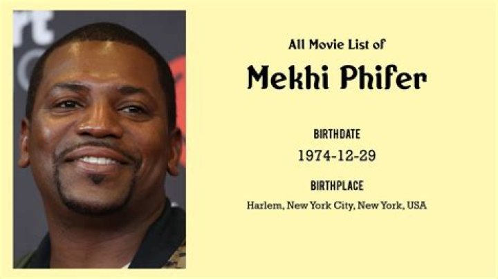 Mekhi Phifer Age: A Comprehensive Look At His Life And Career