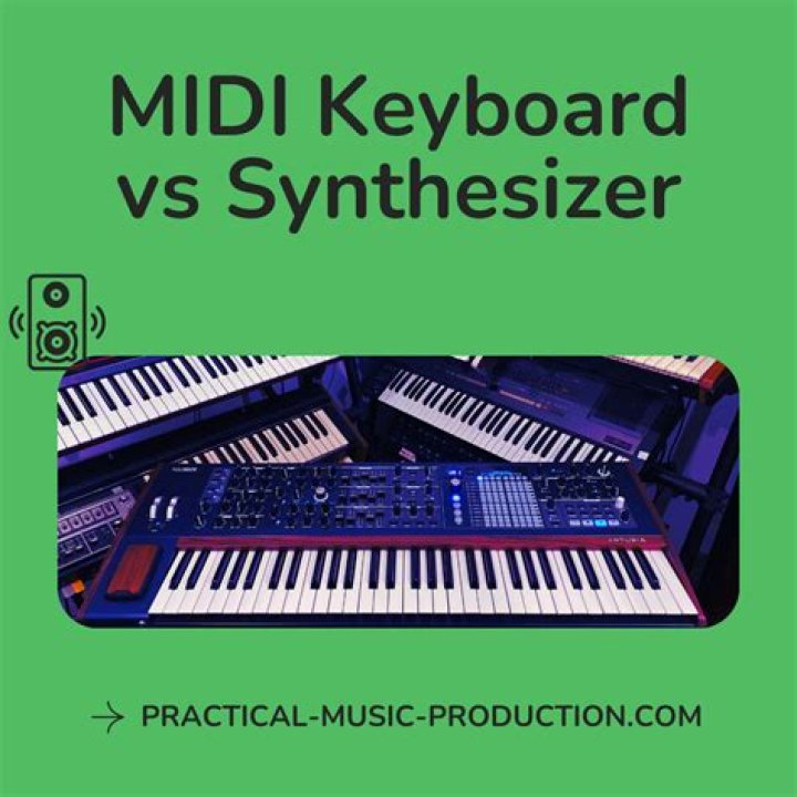 MIDI Keyboard vs. MIDI Controller vs. Synthesizer: What's the Difference?