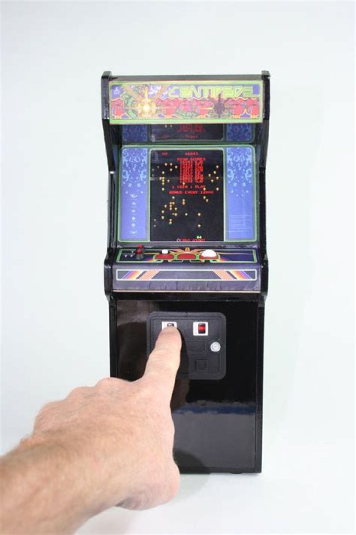 Miniature, collectible arcade cabinets are coming starting with Centipede