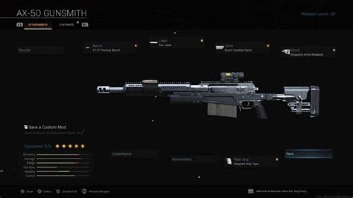 Modern Warfare: Best Quickscope Class