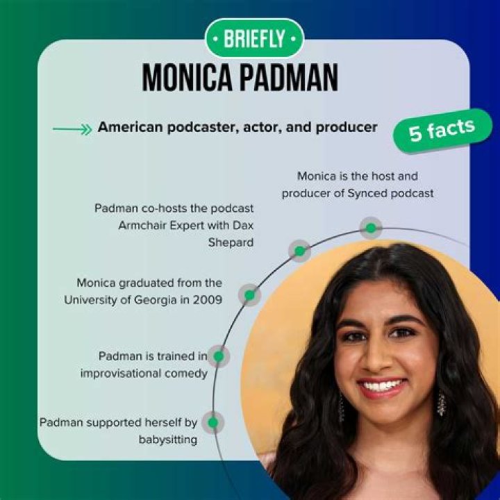Monica Padman Bio, Age, Height, Husband, Salary, Net Worth, Armchair Expert