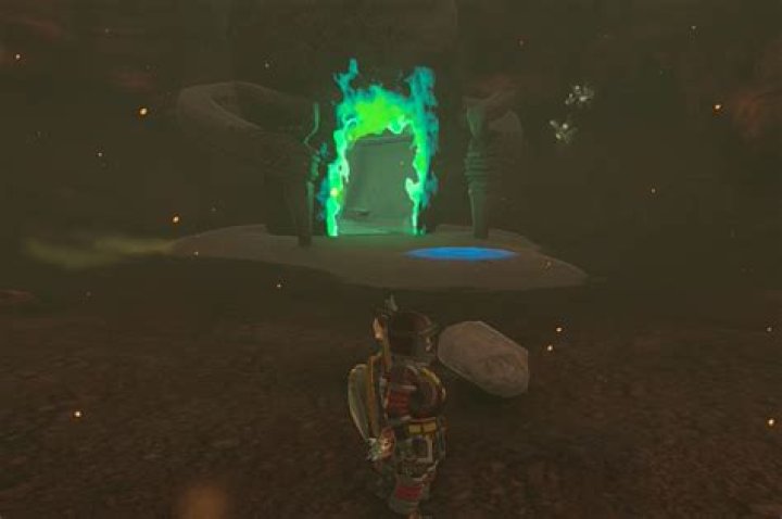 Moshapin Shrine location, Lake Intenoch Cave walkthrough in Zelda: TOTK