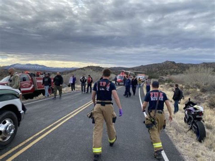 Motorcycle crash in southern Utah sends two people to the hospital
