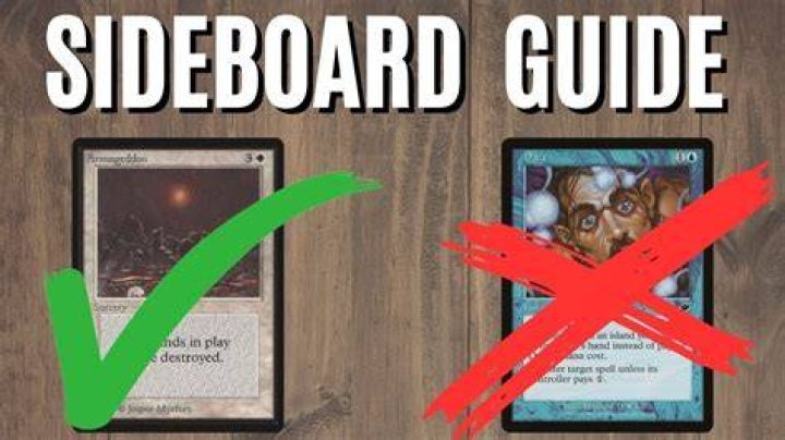 MTG: How to Sideboard (Magic the Gathering)