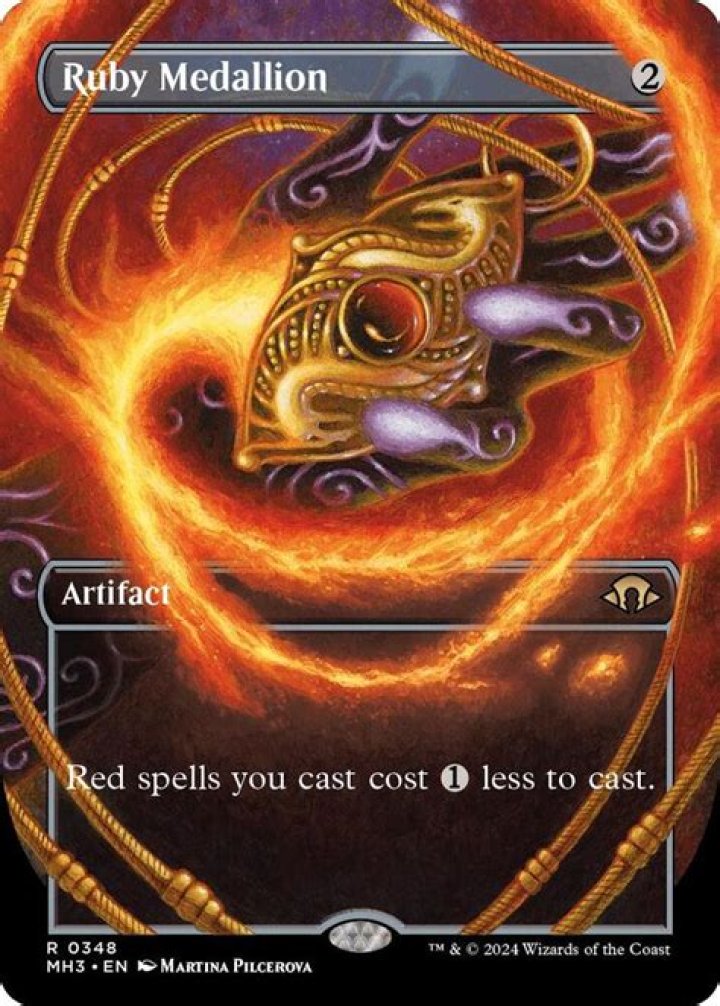 MTG Modern Horizons 3 ruby meta card spikes 1000% in price
