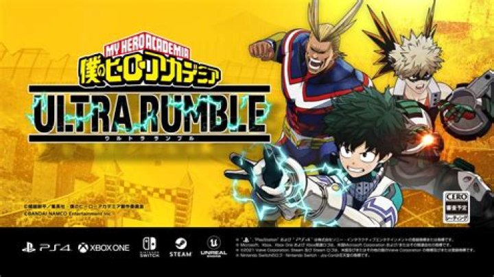 My Hero Academia Ultra Rumble Announced for PS4, Xbox One, Nintendo Switch, & PC