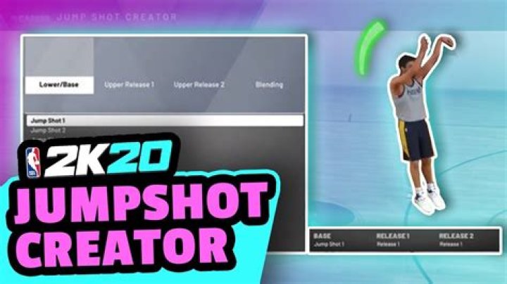 NBA 2K20 Jumpshot Creator Unlock Requirements