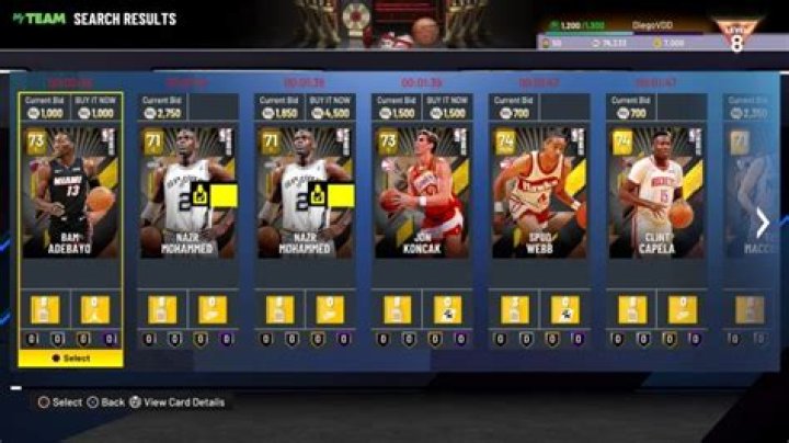 NBA 2K22 MyTeam Starter Card