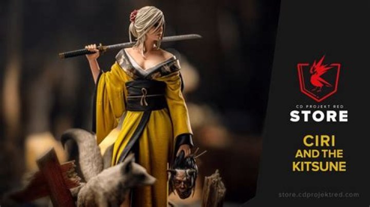 New Ciri & the Kitsune Witcher Figure is Superbly Detailed & Supremely Badass