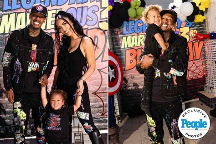 NICK CANNON AND BRE TIESI TAKE SON, LEGENDARY CANNON, TO THE PUMPKIN PATCH