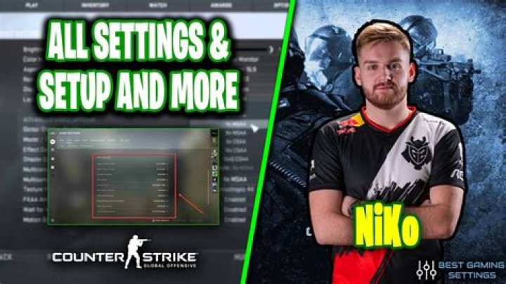 NiKo’s CSGO settings: Config, resolution, viewmodel, DPI, sensitivity & more