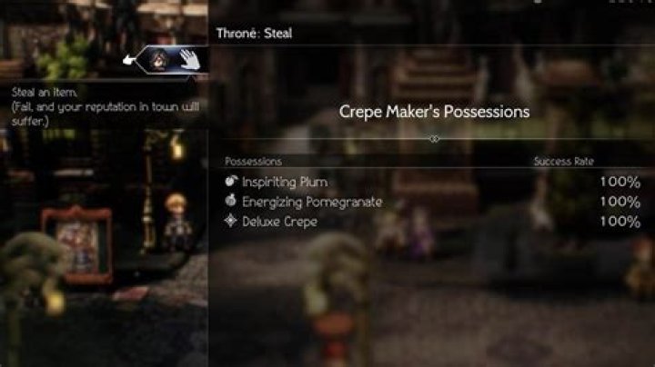 Octopath Traveler: How to Steal