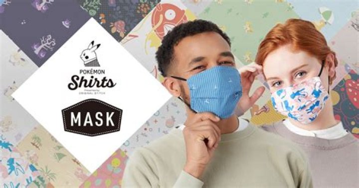 Official Pokémon face masks by Original Stitch now on sale