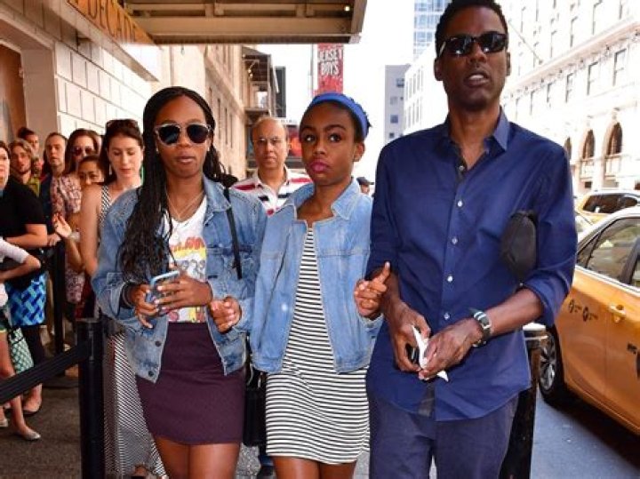 OUT AND ABOUT: CHRIS ROCK AND DAUGHTERS