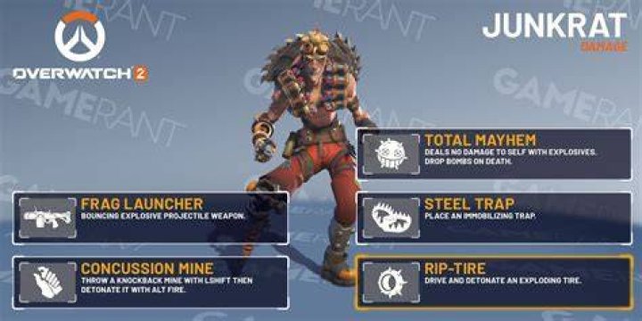 Overwatch 2 Junkrat Changes: Are There Any?