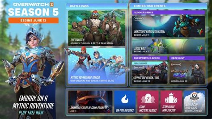 Overwatch 2 season 5 now live with D&D inspired campaign, balance changes