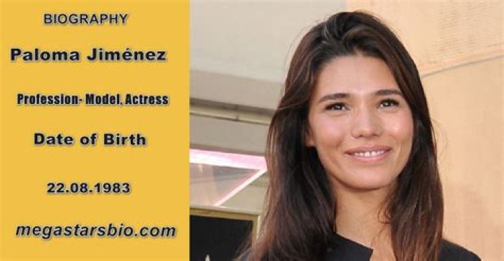 Paloma Jiménez - Bio, Age, Height, Married, Nationality, Body Measurement, Career