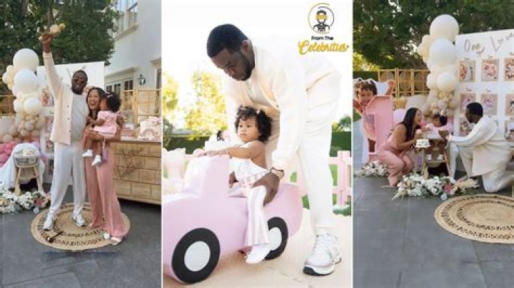 PHOTOS: DIDDY AND DANA TRAN CELEBRATE DAUGHTER’S FIRST BIRTHDAY