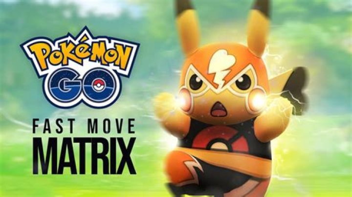 Pokemon Go: Fast Move analysis matrix for PvP